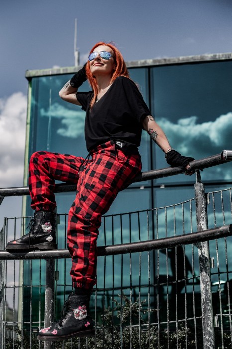 Baggy Red - spodnie